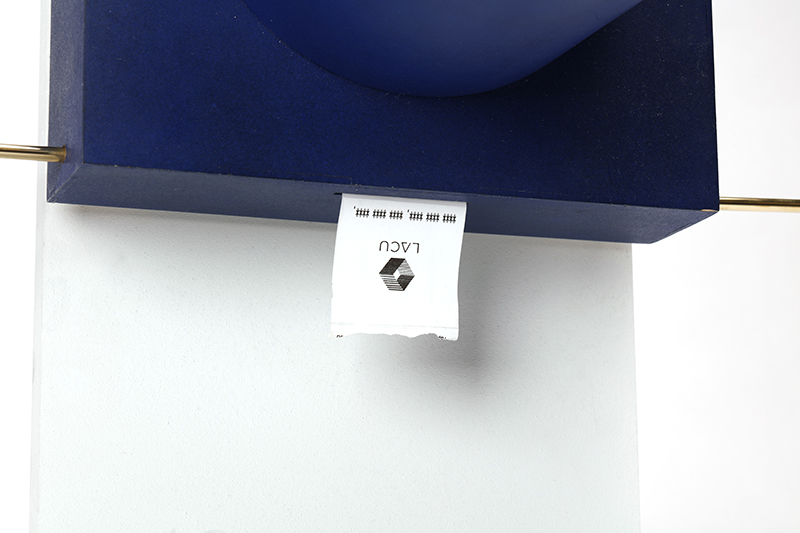 LACU prints out a receipt of your session